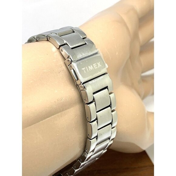Timex Womens Watch TW2V57600 Quartz Chronograph Silver Dial Stainless St… - Picture 10 of 14